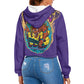 ONI Women's midriff-baring sweatshirt