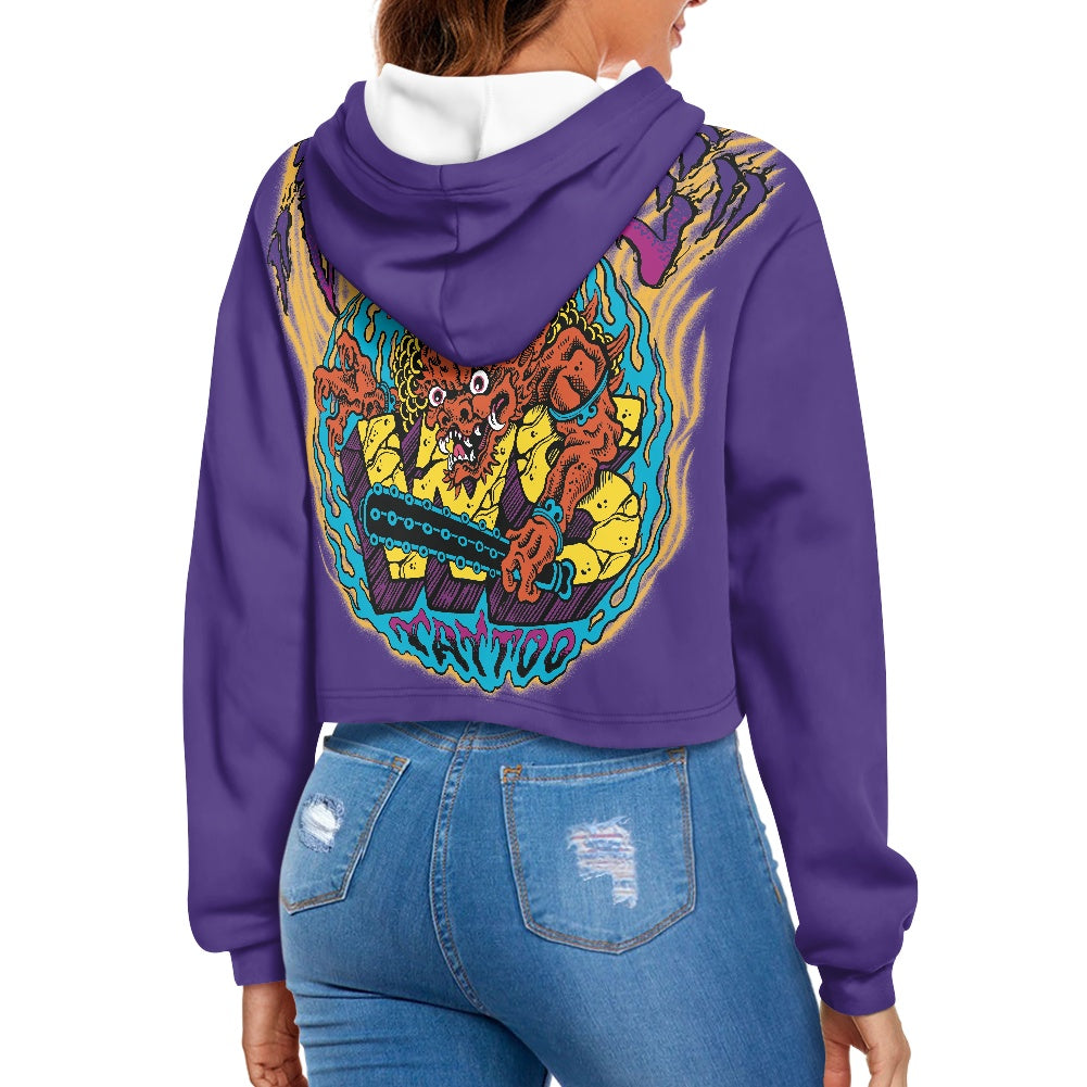 ONI Women's midriff-baring sweatshirt
