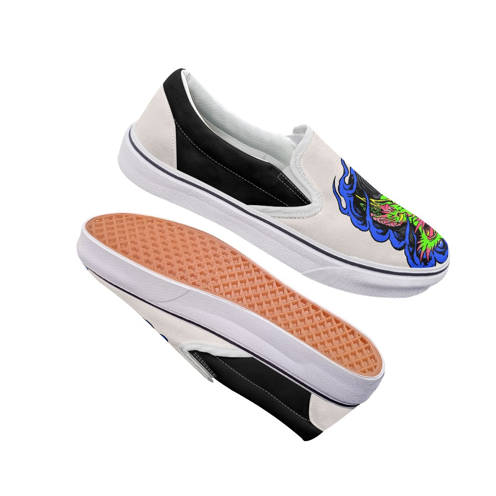 Dragon Lady Pedal canvas shoes