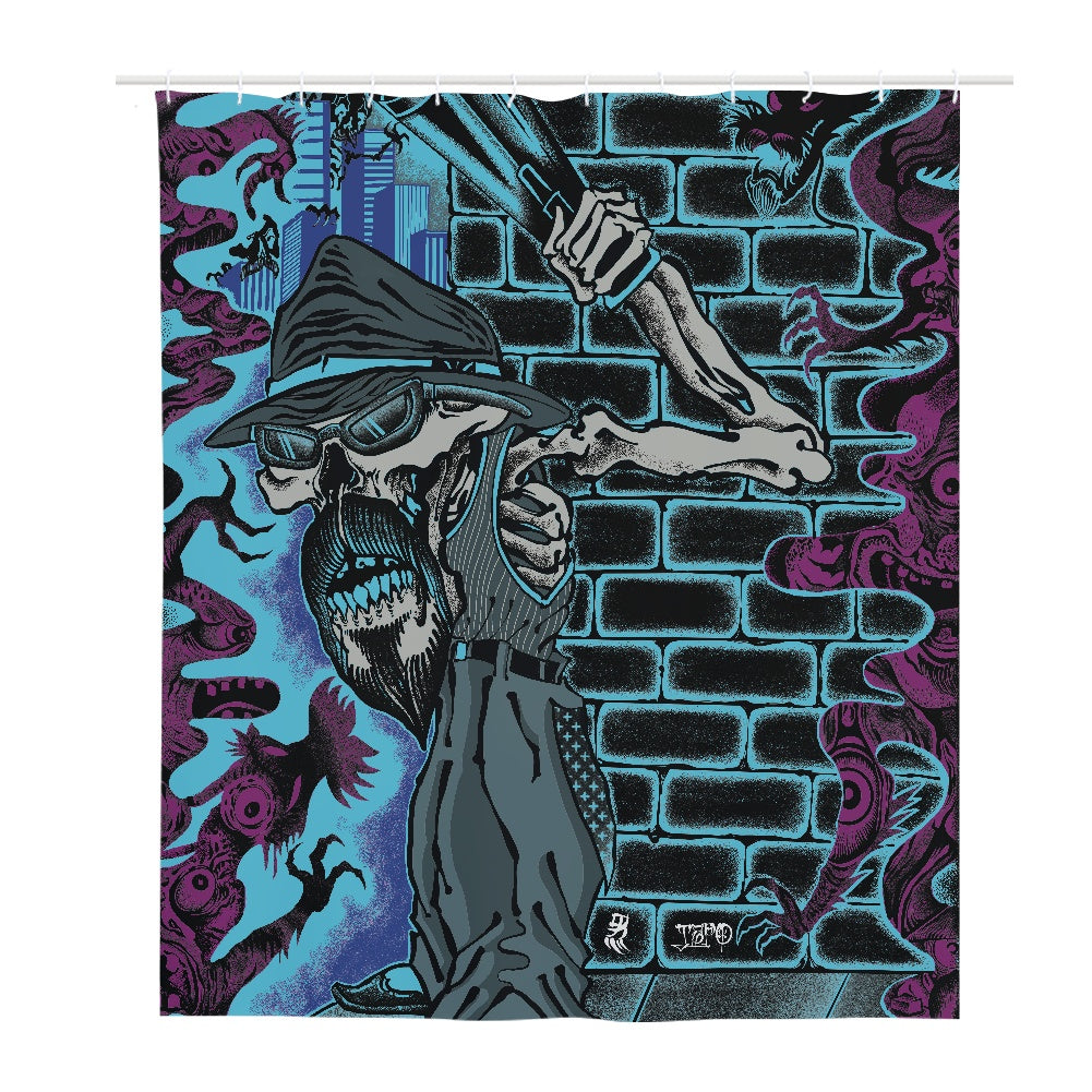 The Last Cholo shower curtain(180*180cm)