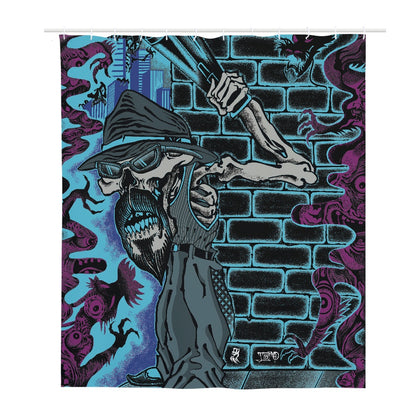 The Last Cholo shower curtain(180*180cm)