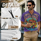 ONI Short Sleeve Zip-Up Polo Shirt