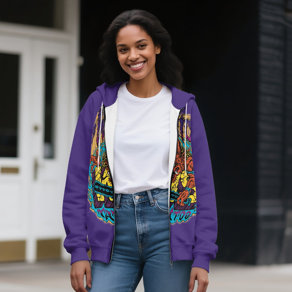 ONI Women's Zip-up Hoodie