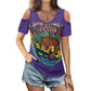 ONI Off-the-shoulder short-sleeved T-shirt