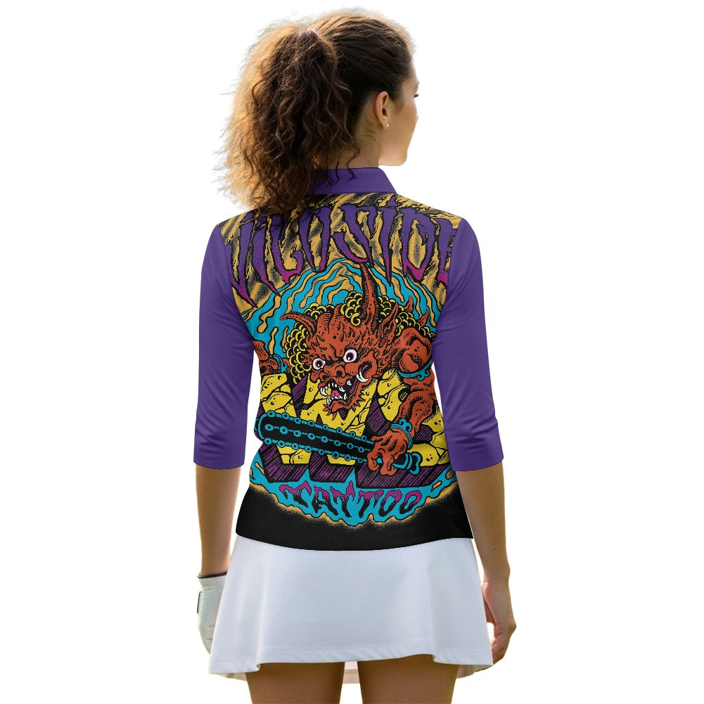 ONI Women's 3/4 Sleeve Golf Top