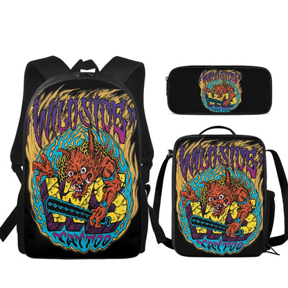 ONI Backpack lunch bag pencil case combination set