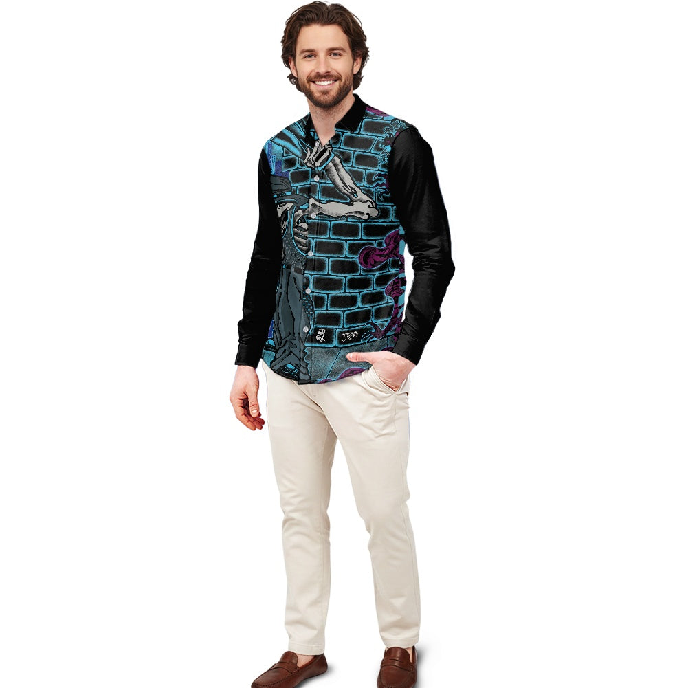 The Last Cholo Men's long-sleeved shirts
