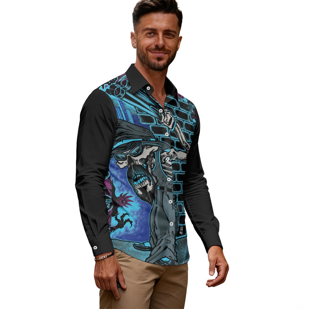 The Last Cholo Men's long-sleeved shirts