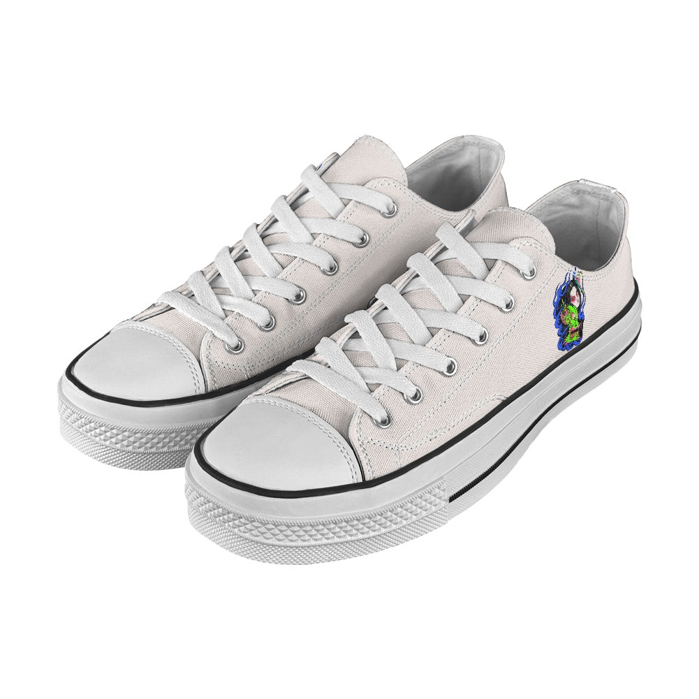 Dragon Lady Low-top canvas shoes
