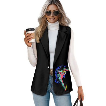 Dragon Lady Loose women's suit vest