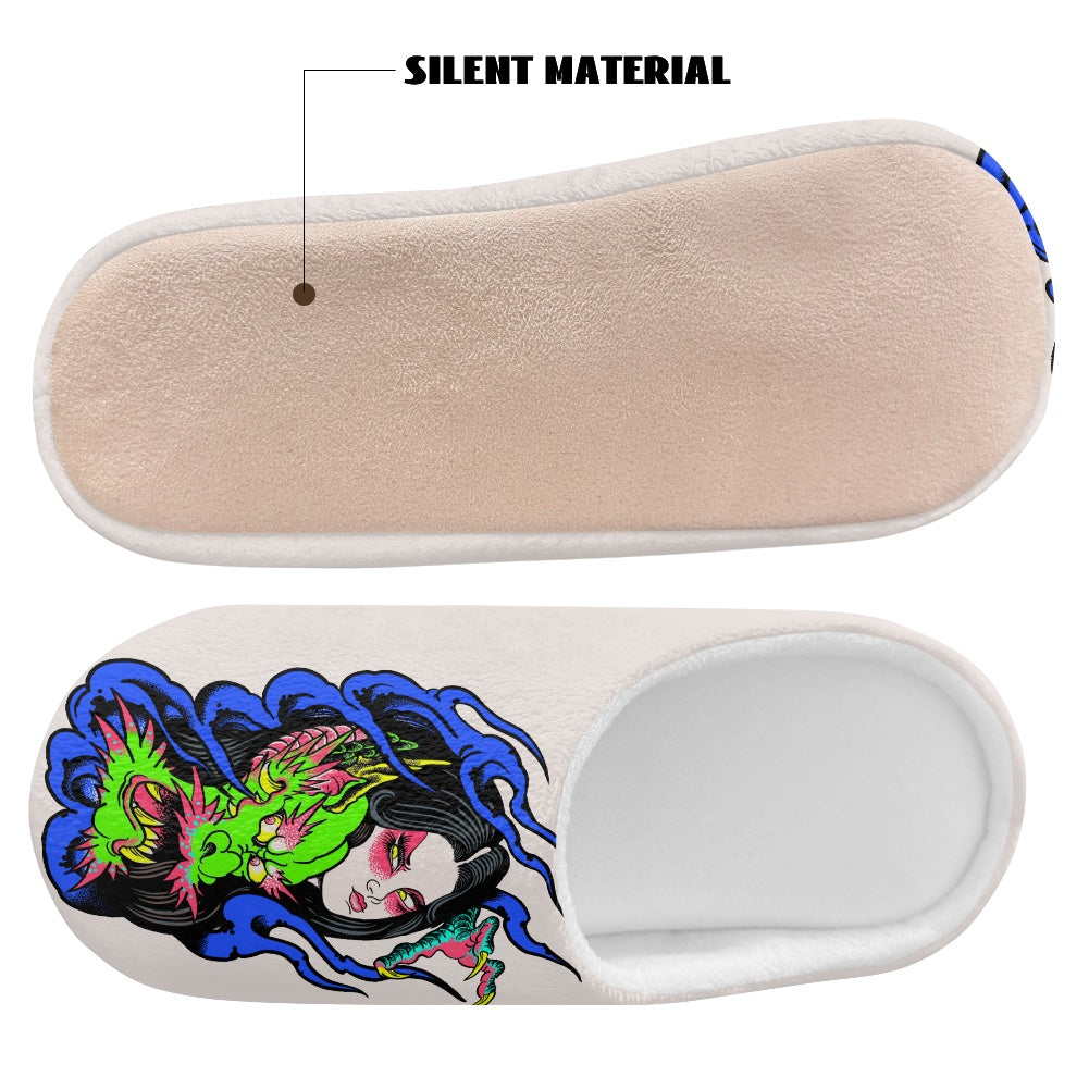 Dragon Lady Full cotton slippers