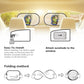 Dragon Lady 2-piece rear window visor