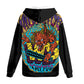 ONI Full print zip hooded hoodie