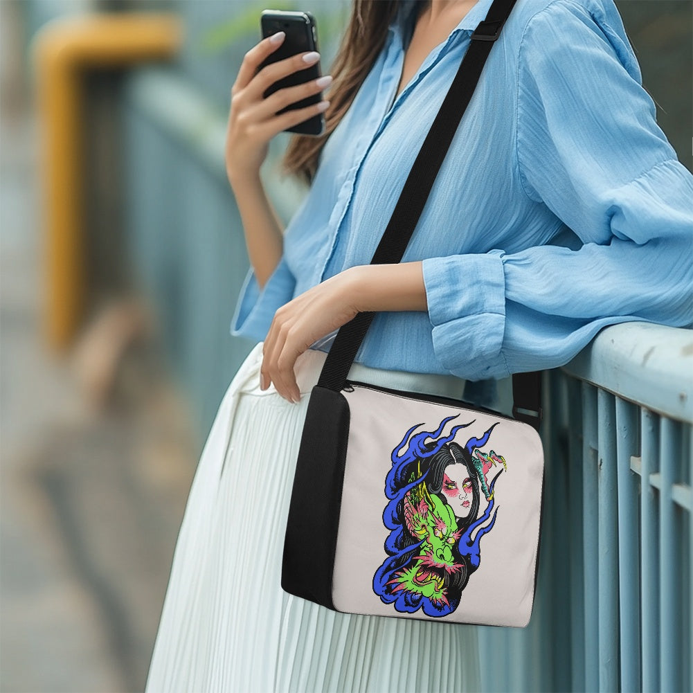 Dragon Lady Large capacity underarm bag