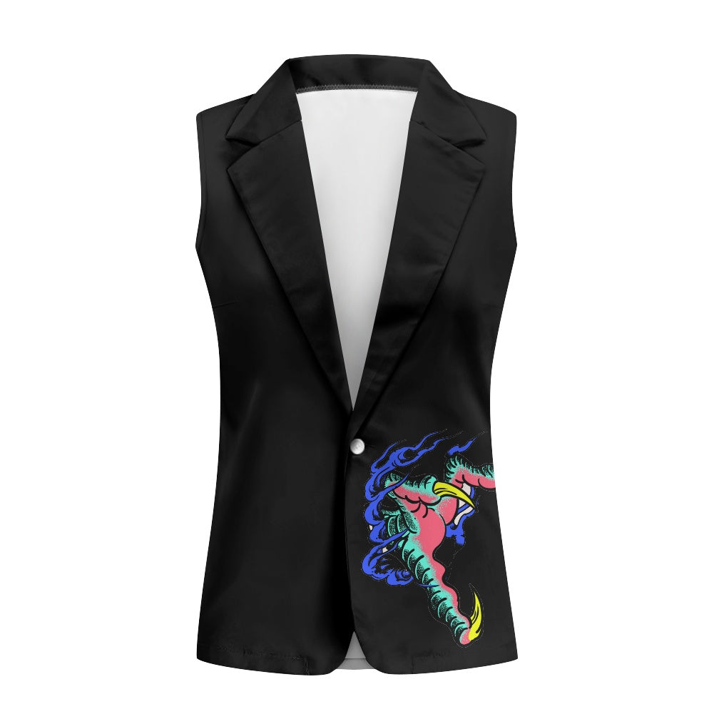 Dragon Lady Loose women's suit vest