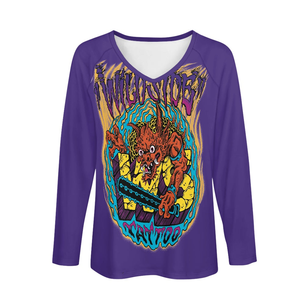 ONI Long sleeve loose T-shirt