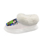 Dragon Lady Polar fleece shoes