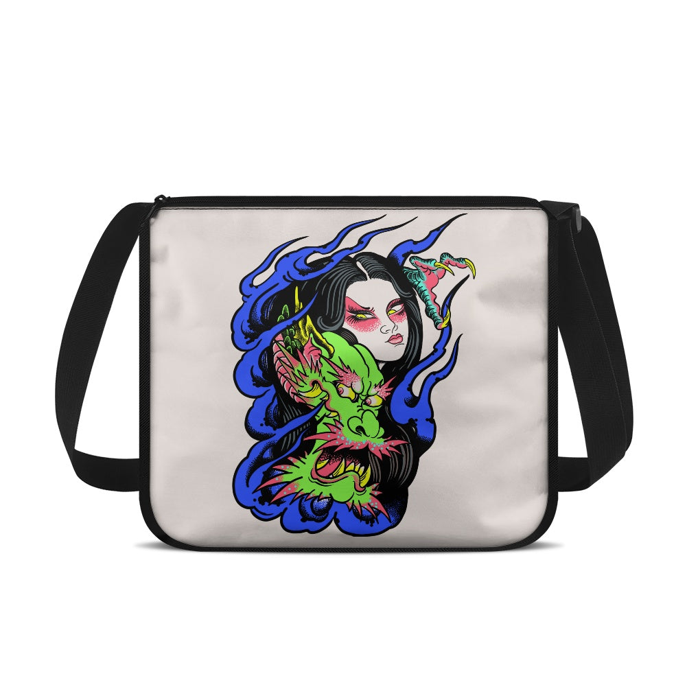 Dragon Lady Large capacity underarm bag