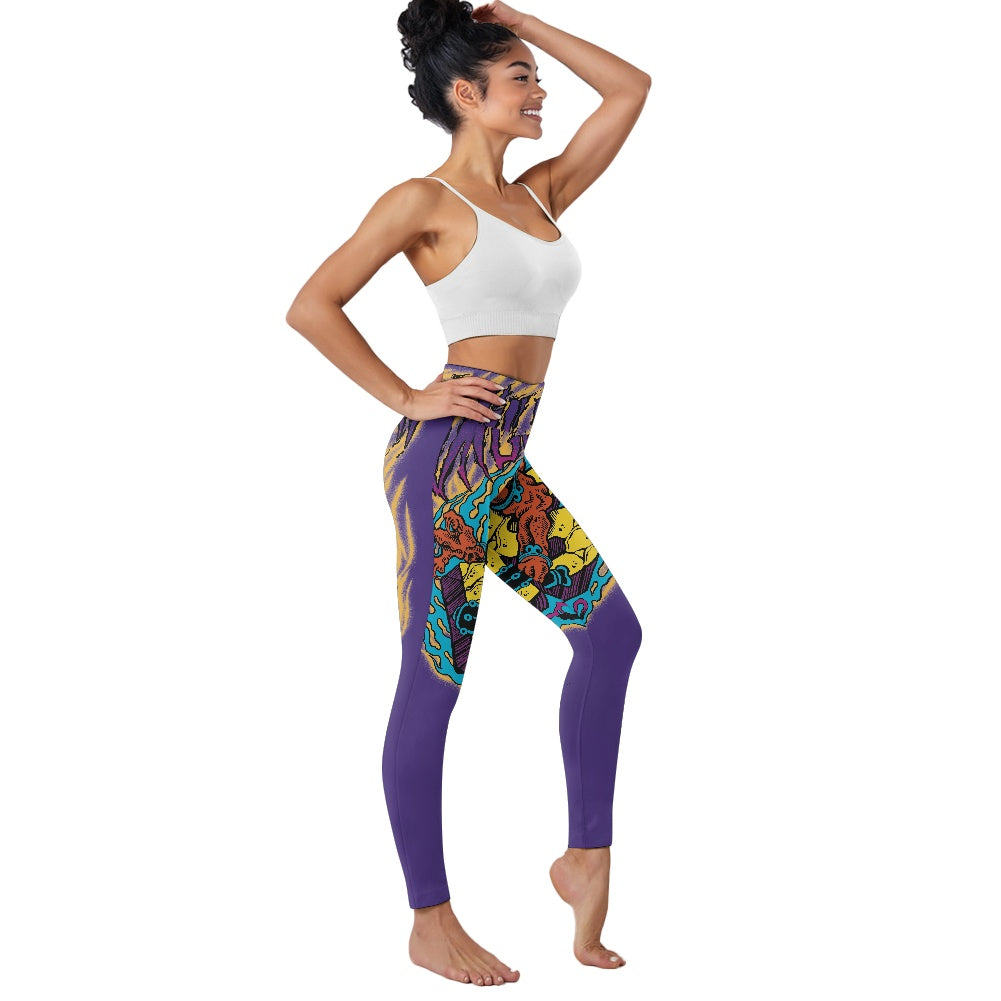 ONI Women's yoga pants with pockets