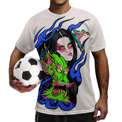 Dragon Lady Football uniform
