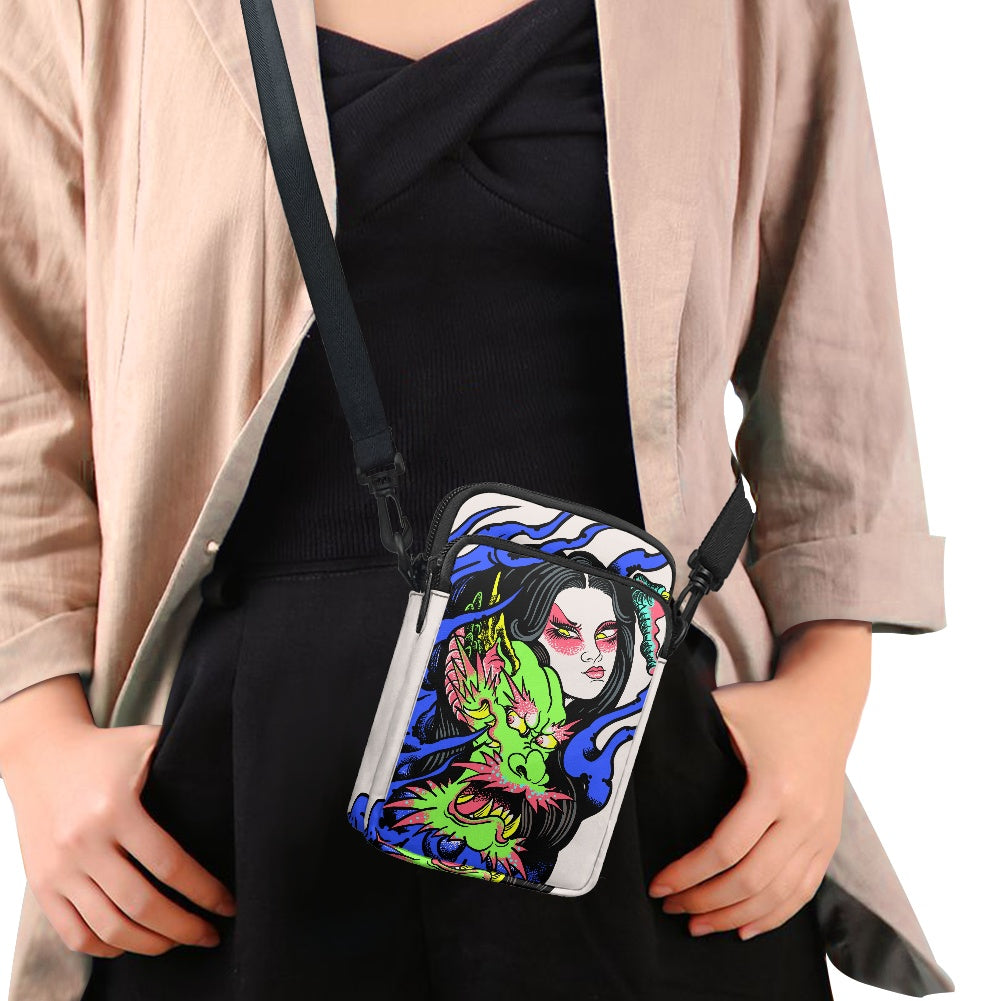 Dragon Lady Double layer shoulder bag