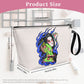 Dragon Lady Women's simple flat cosmetic bag