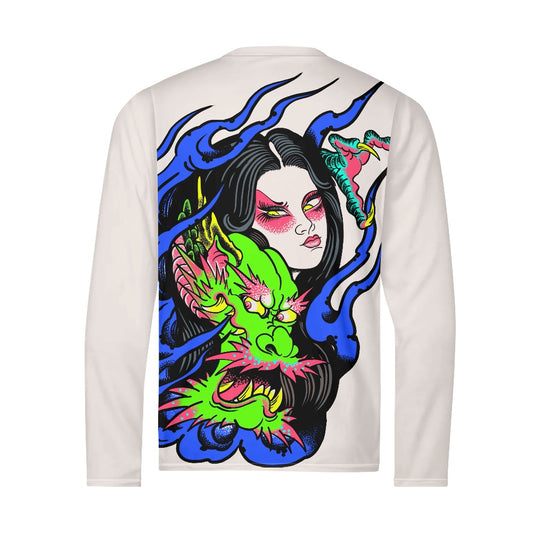 Dragon Lady Men's long sleeve T-shirt