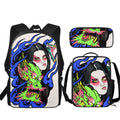 Dragon Lady Backpack lunch bag pencil case combination set
