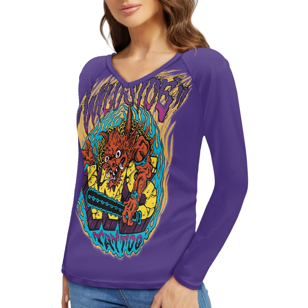 ONI Long sleeve loose T-shirt