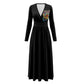 ONI Women's long sleeve waist dress
