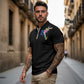 Dragon Lady Zipper Polo Shirt