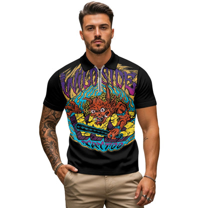 ONI Zipper Polo Shirt