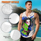 Dragon Lady Men's V-neck vest