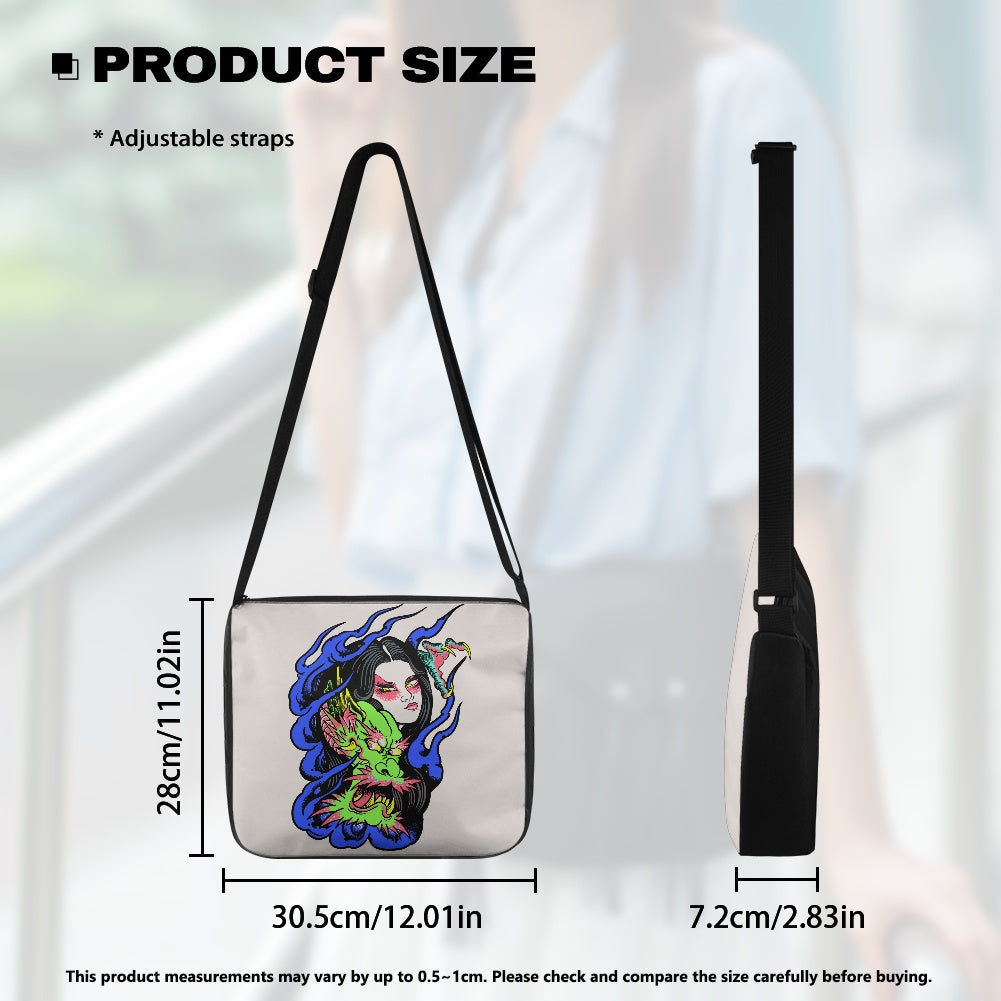 Dragon Lady Large capacity underarm bag