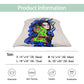 Dragon Lady Brushed Polyester Square Pillowcase