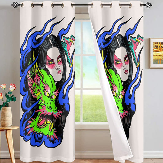 Dragon Lady Curtain