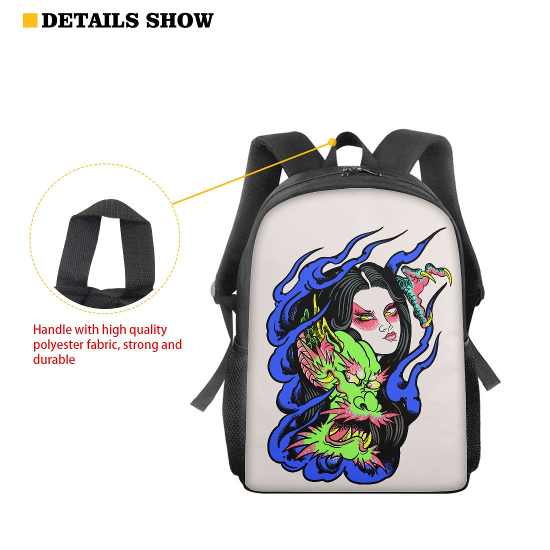 Dragon Lady 15 inch backpack