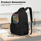 ONI 17-inch 600D Multi-Pocket Lightweight Backpack
