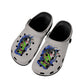 Dragon Lady Adult Crocs Black Sole