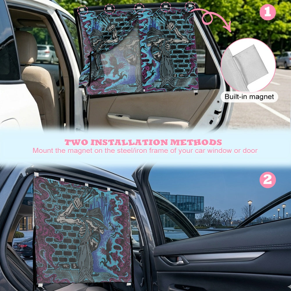 The Last Cholo Car side window sunshades