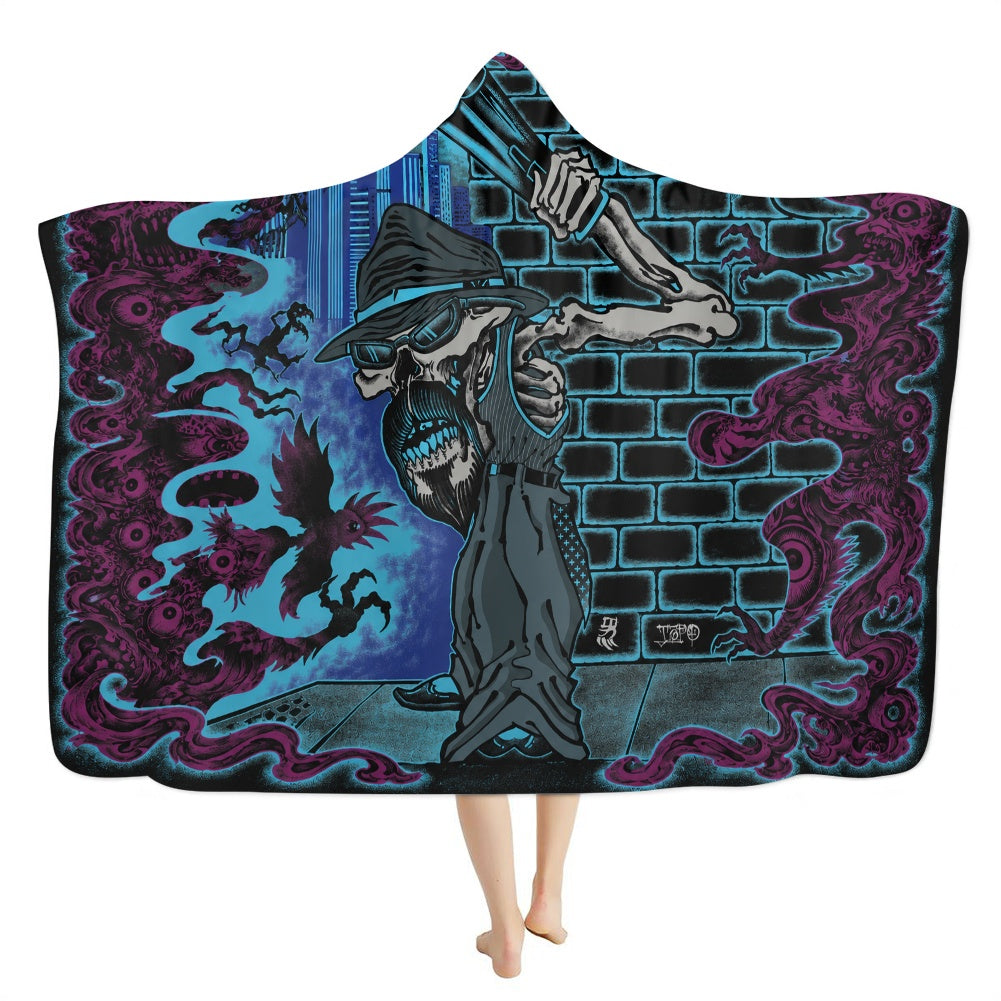 The Last Cholo Thick Hooded Blanket for Adults