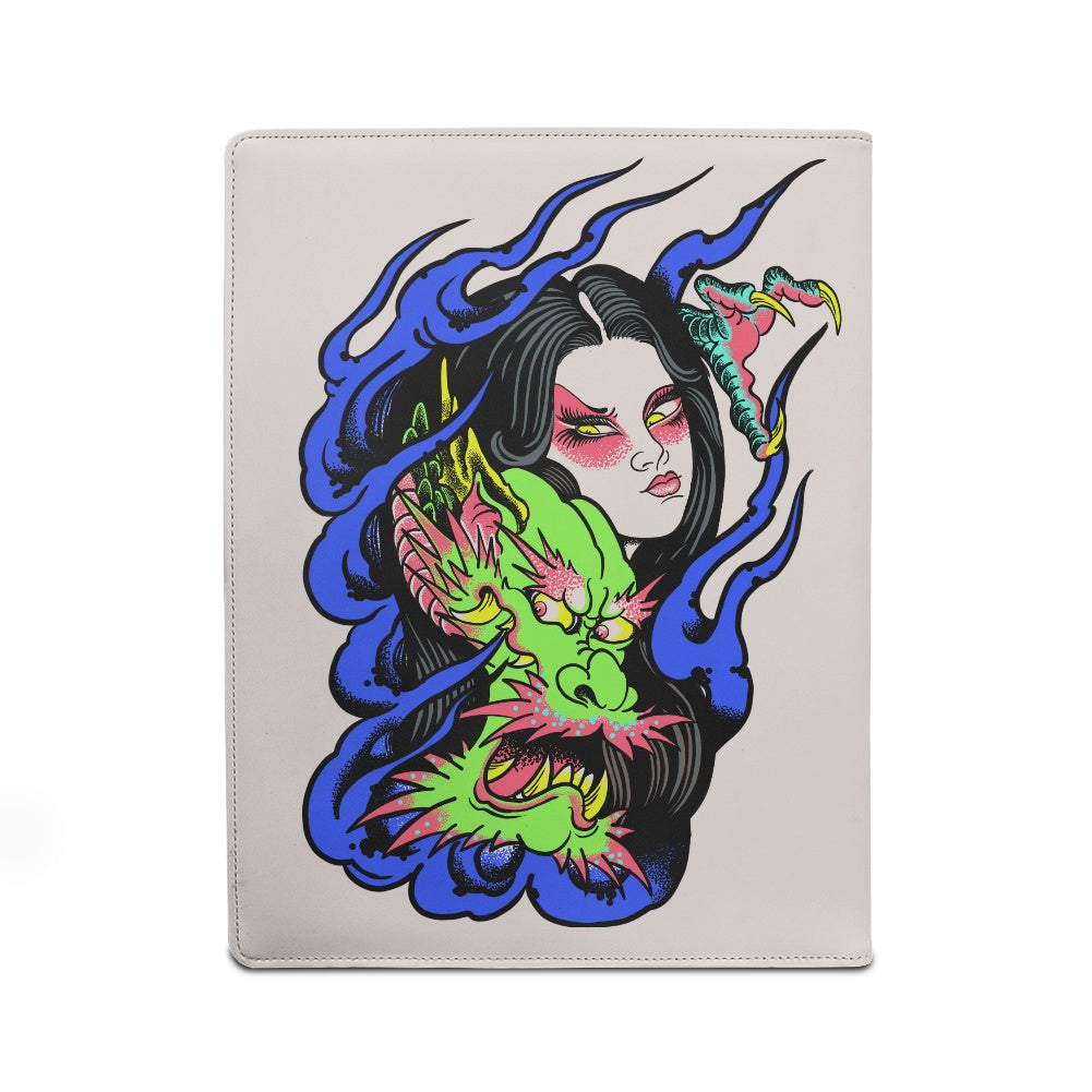 Dragon Lady PU Office Folder