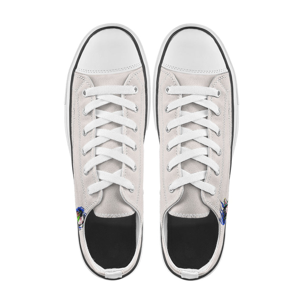Dragon Lady Low-top canvas shoes