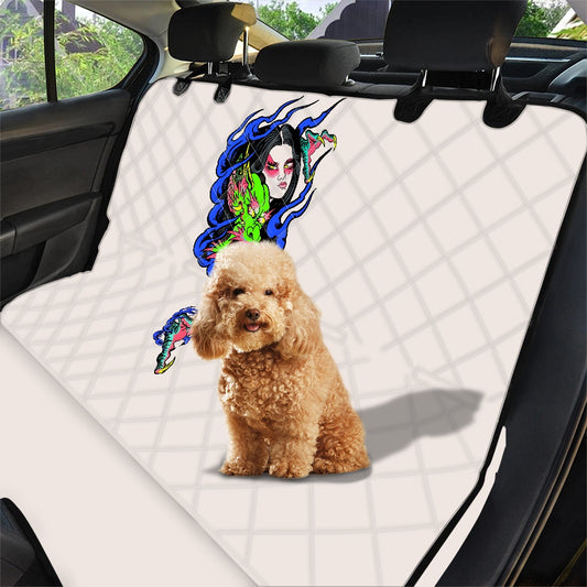 Dragon Lady Car back seat mat (quilted version)