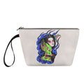Dragon Lady Women's simple flat cosmetic bag