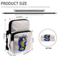 Dragon Lady Double layer crossbody bag