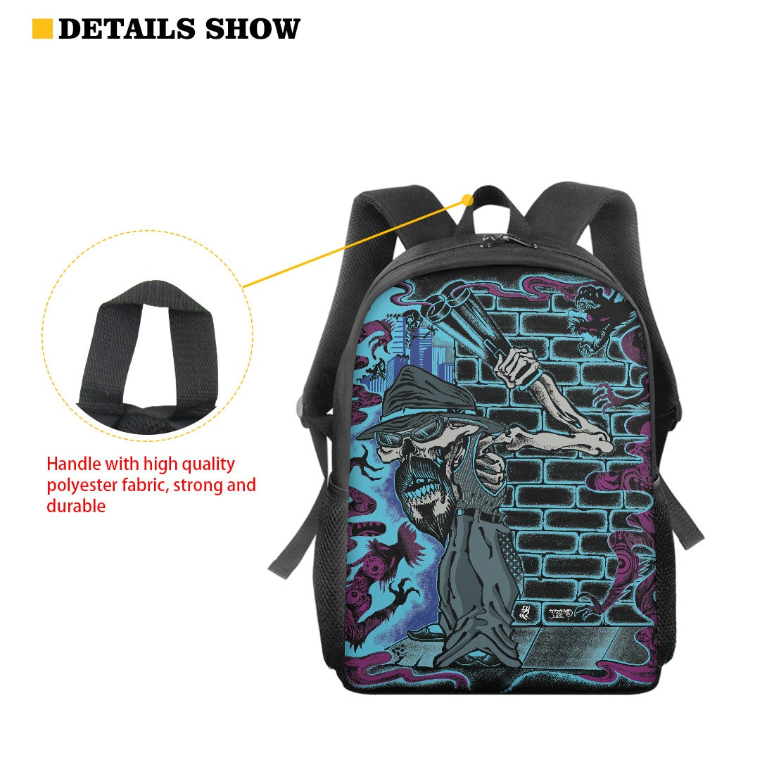 The Last Cholo 15 inch backpack