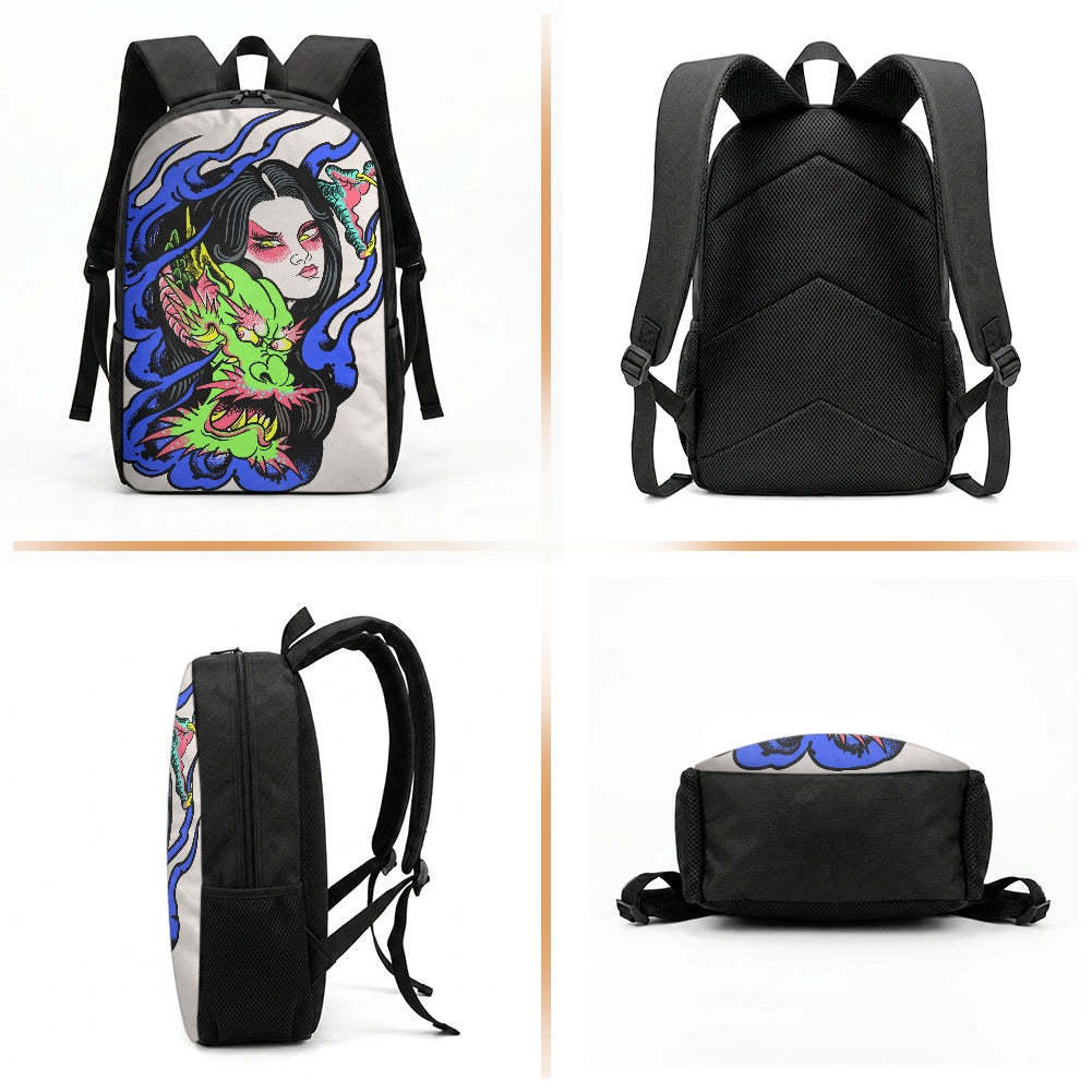 Dragon Lady Student backpack ( 17 inch )