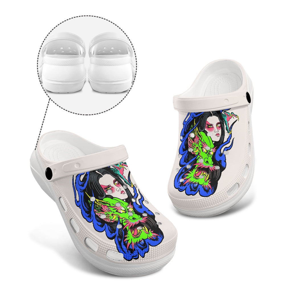 Dragon Lady Women's Height Increasing Crocs