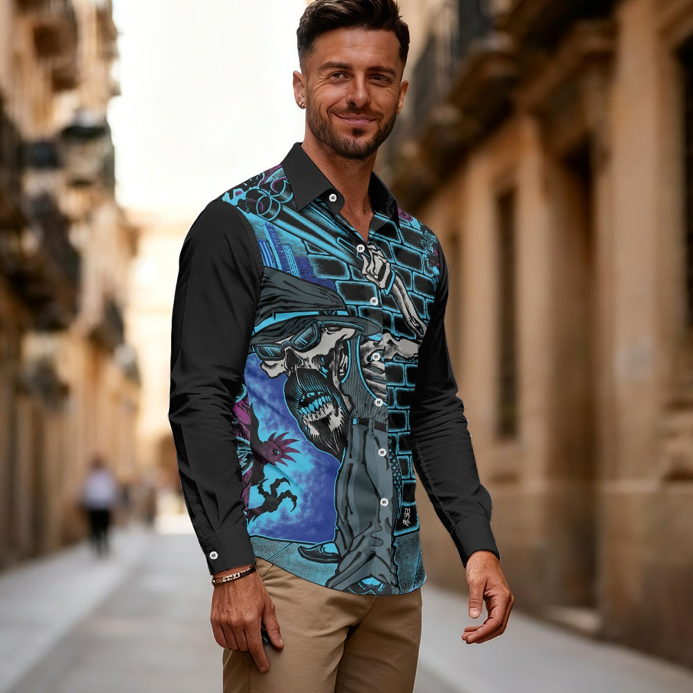 The Last Cholo Men's long-sleeved shirts